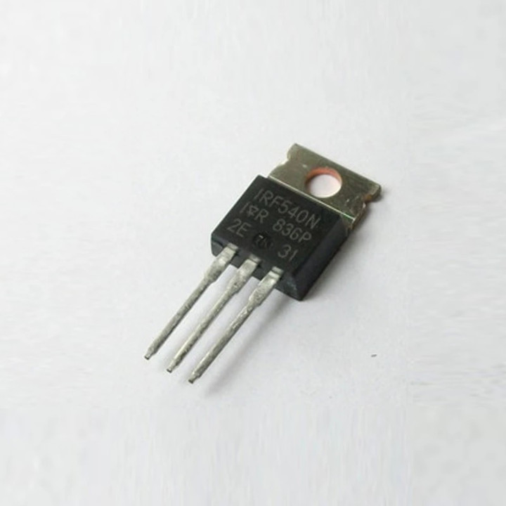 Transistor MOSFET Canal N IRF540N 100V 33A (TO-220)