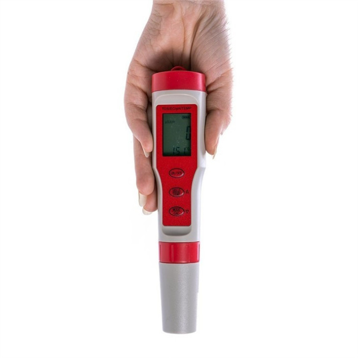 Medidor Digital de PH/EC/TDS/Temperatura 4 en 1 EZ-9908