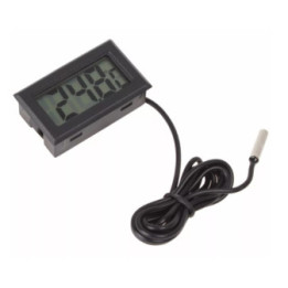 Medidor Digital de Temperatura con Sonda para Interiores