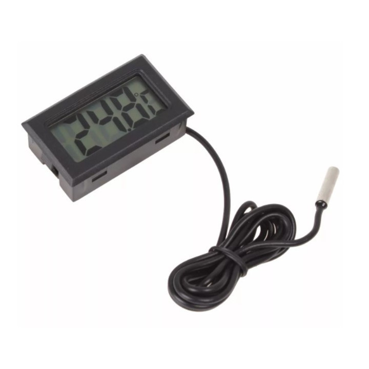 Medidor Digital de Temperatura con Sonda para Interiores