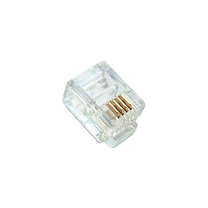 Conector RJ11 CAT3 (10 Unidades)