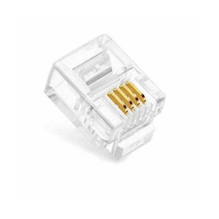 Conector RJ11 CAT3 (10 Unidades)