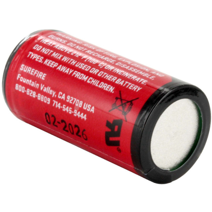 Bateria NO Recargable CR123A 3.0V Surefire