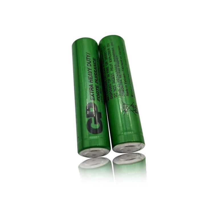Contenedor de 2 Baterias AAA conector JST con Baterias GP R03 AAA 1.5V