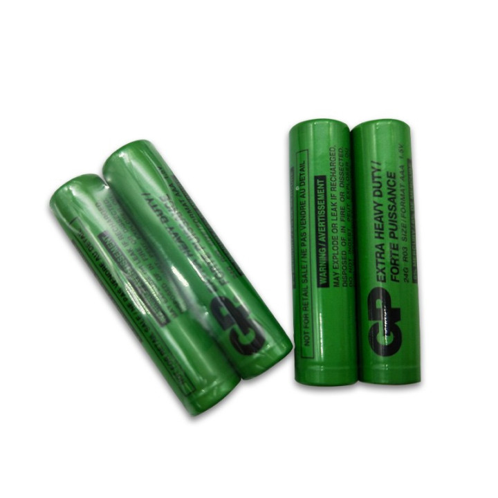 Contenedor de 2 Baterias AAA conector JST con Baterias GP R03 AAA 1.5V