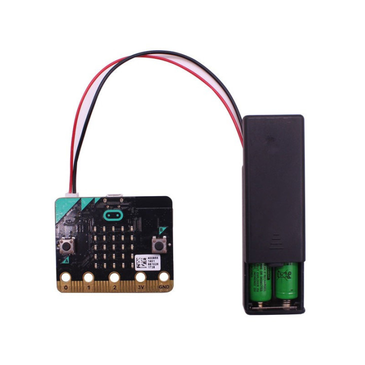 Contenedor de 2 Baterias AAA conector JST con Baterias GP R03 AAA 1.5V