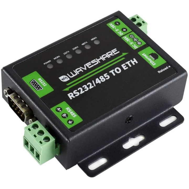 Convertidor de RS232/RS485 a Ethernet