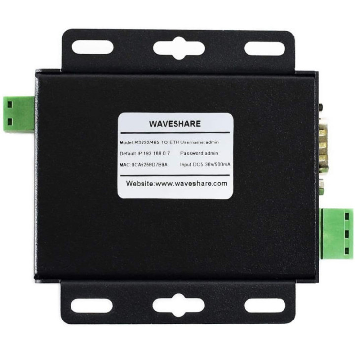 Convertidor de RS232/RS485 a Ethernet