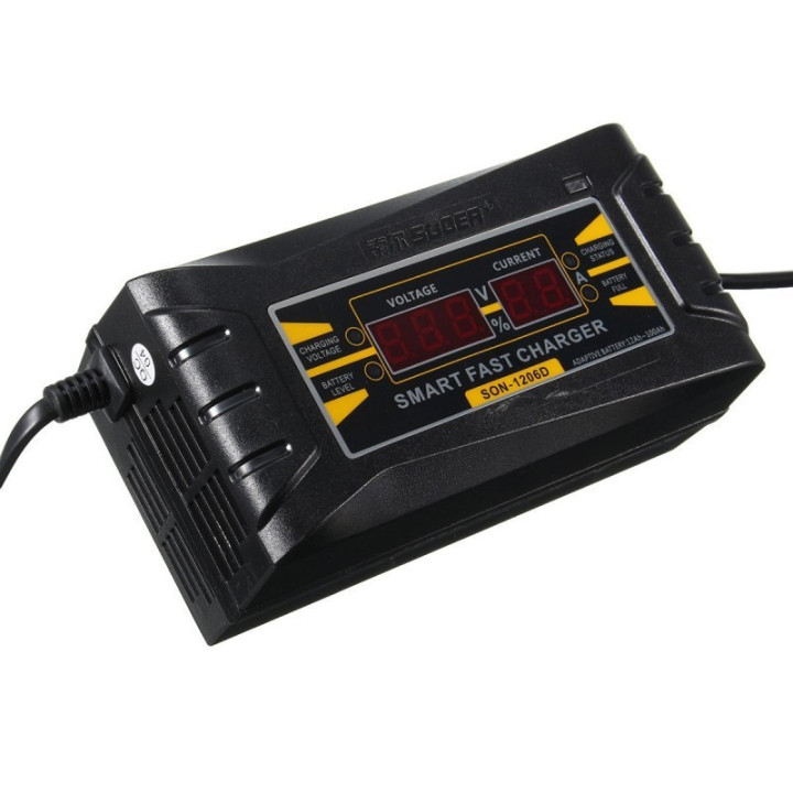 Cargador de Baterias de Acido 12V 6A/10A