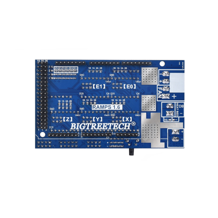 Modulo Shield Controlador de Motores RAMPS 1.6 Para Impresora 3D/CNC (DIY)