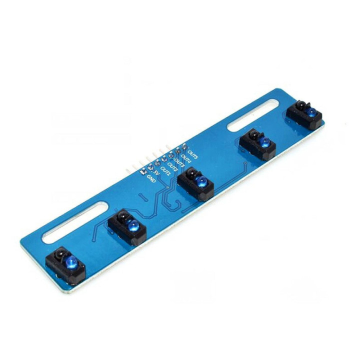 Sensor Infrarrojo Seguidor de Linea 5 Posiciones TCRT-5000