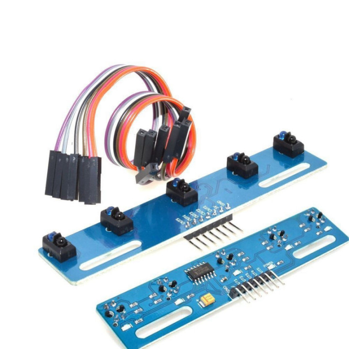 Sensor Infrarrojo Seguidor de Linea 5 Posiciones TCRT-5000