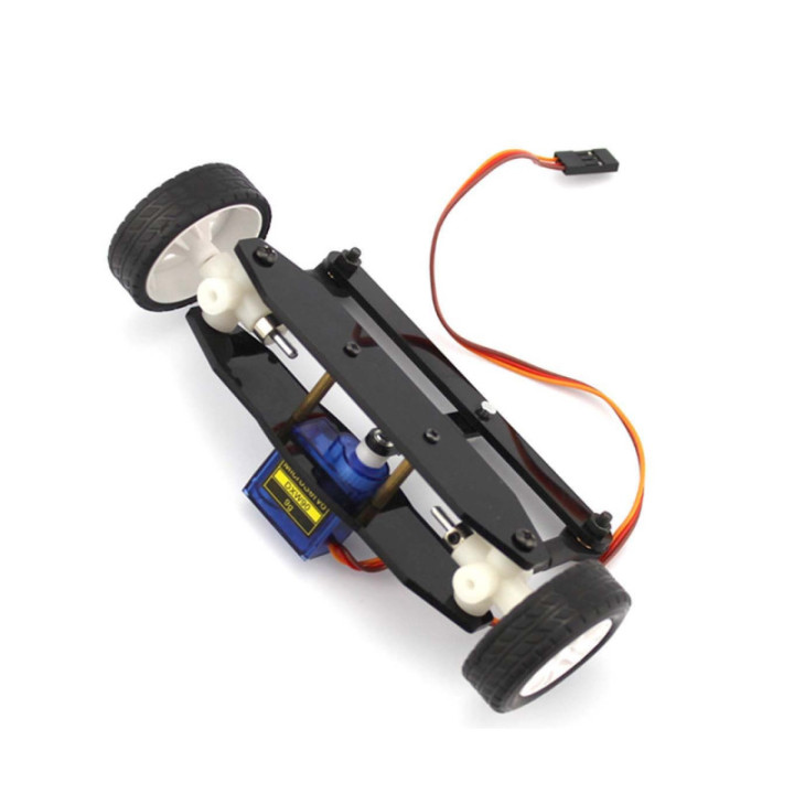 Sistema de Eje Delantero de Coche con Servo ZX2 (DIY)