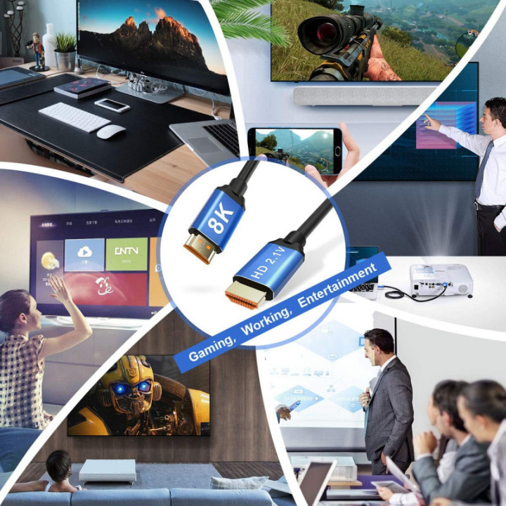 Cable 8K HDMI HD2.1V