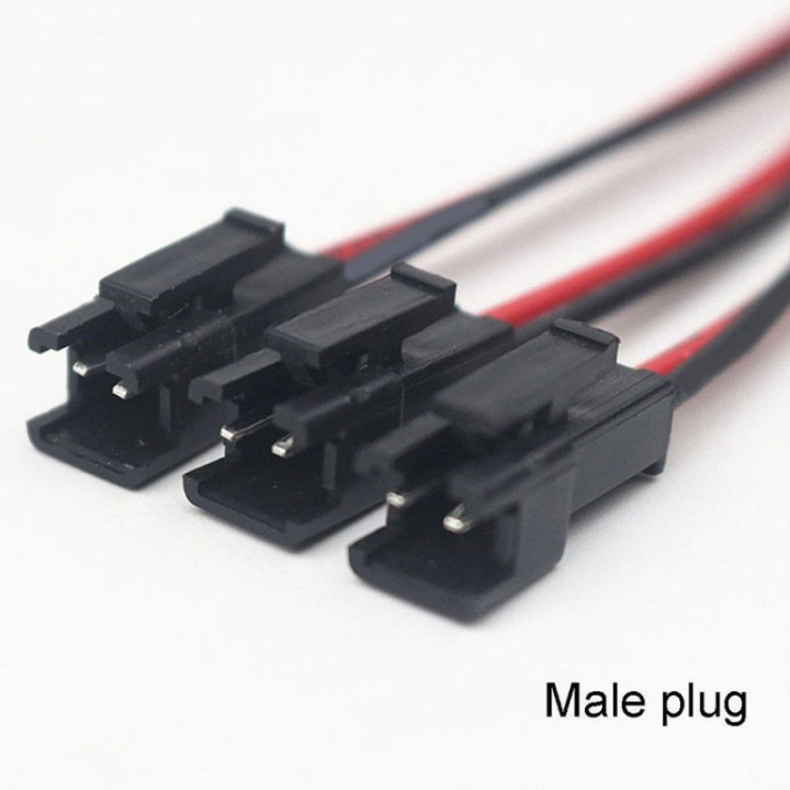 Terminales JST Hembra - Macho 2-3 Pines (2 pares) 24AWG