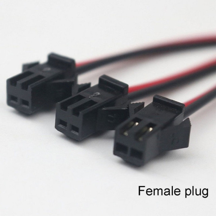 Terminales JST Hembra - Macho 2-3 Pines (2 pares) 24AWG
