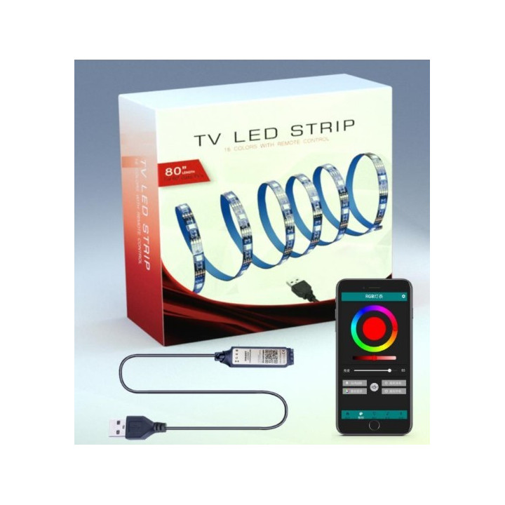 Tira de Luces LED RGB Bluetooth 5M