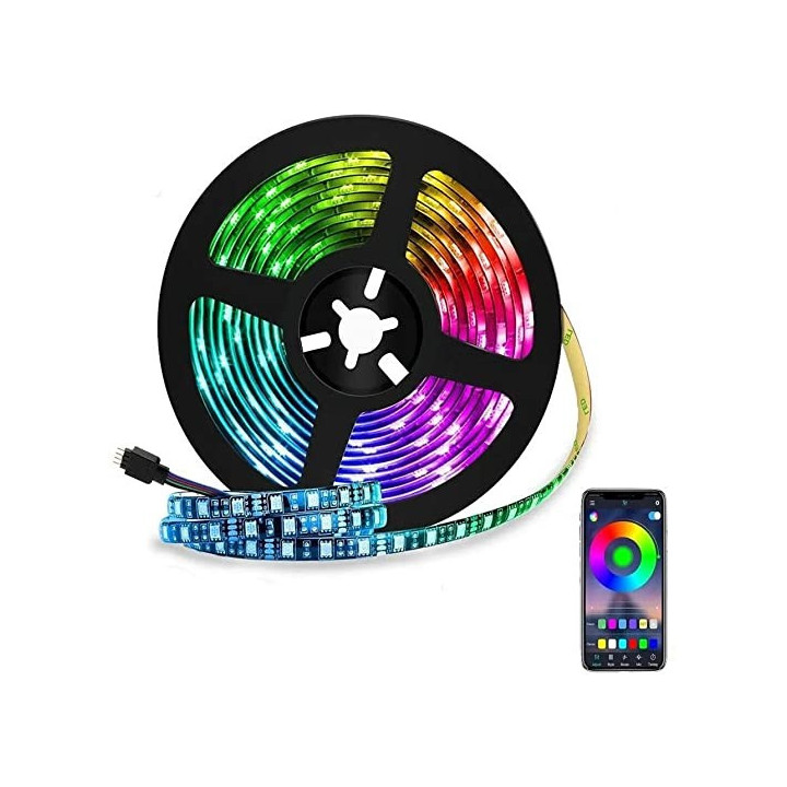 Tira de Luces LED RGB Bluetooth 5M