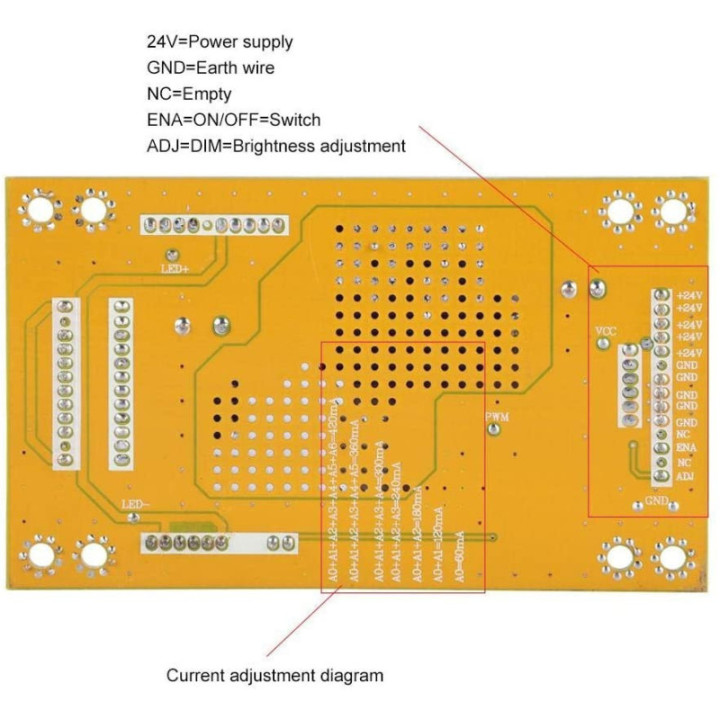 Controlador de Retroiluminacion para TV LCD/LED 26-55" Gold-97Es