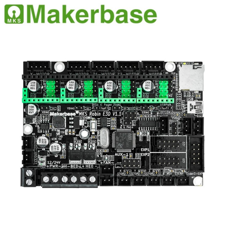 Tarjeta Madre Makerbase MKS Robin E3D V1.1 para impresora 3D