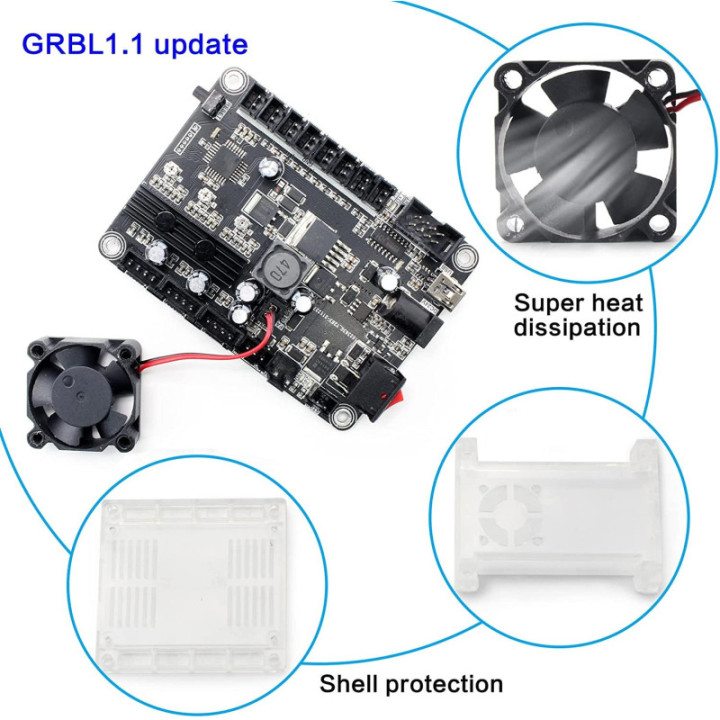 Tarjeta Madre GRBL 1.1f 3 Ejes para CNC