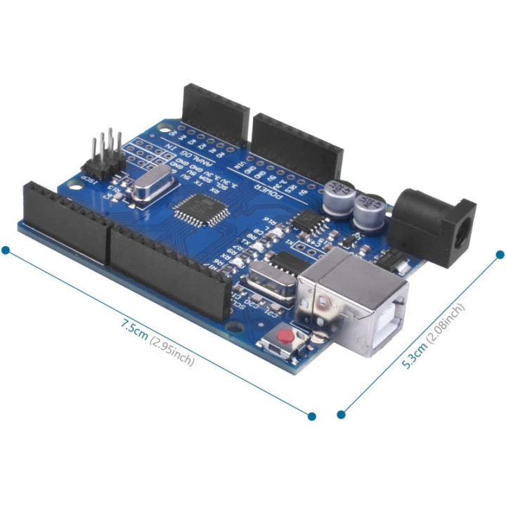 Tarjeta de desarrollo UNO R3 SMD ATMega328P CH340