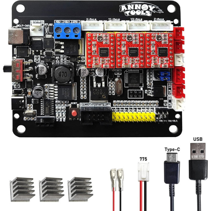 Tarjeta Madre ANNOY TOOLS GRBL V1.1 para CNC GRBL (DIY)