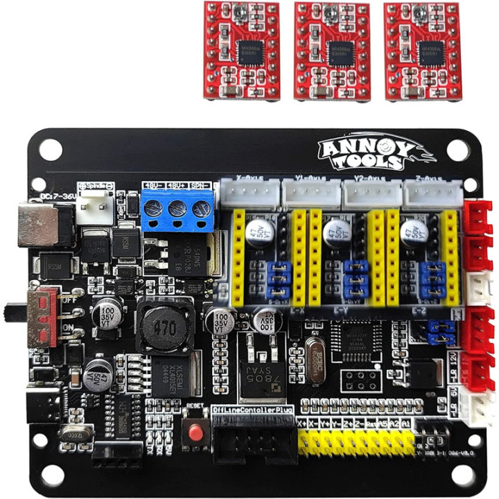 Tarjeta Madre ANNOY TOOLS GRBL V1.1 para CNC GRBL (DIY)