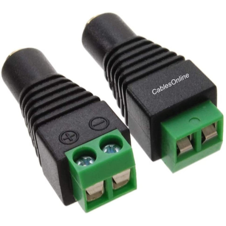 Conector de Audio 3.5mm a Terminal con 2 Tornillos