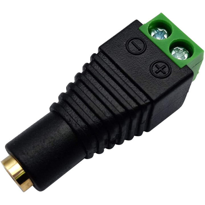 Conector de Audio 3.5mm a Terminal con 2 Tornillos