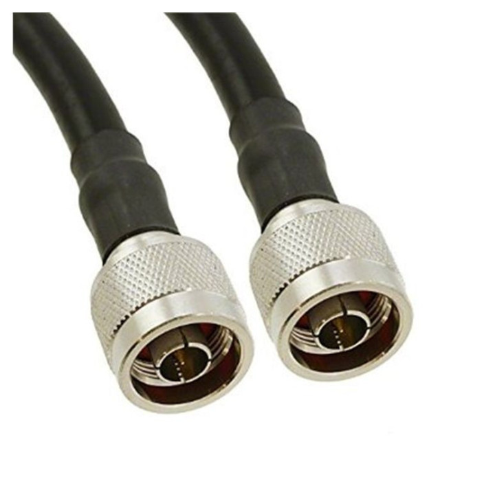 Cable RG8 con Conector RF Tipo N Macho 30M