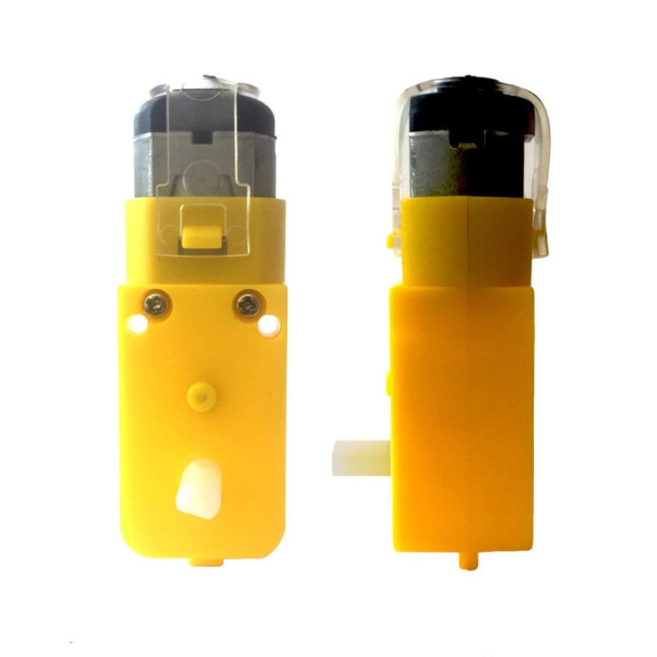Motorreductor 3-6V y Llanta para Carrito Robot