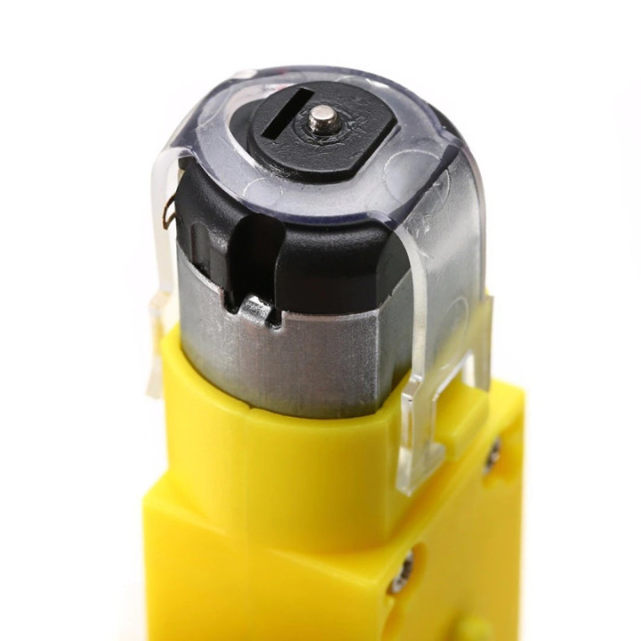 Motorreductor 3-6V y Llanta para Carrito Robot