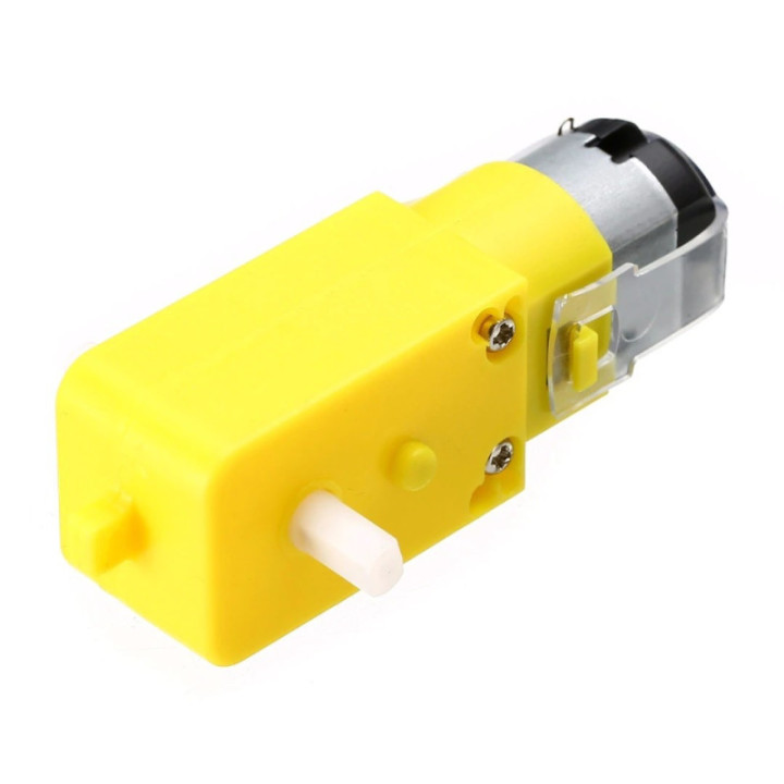 Motorreductor 3-6V y Llanta para Carrito Robot