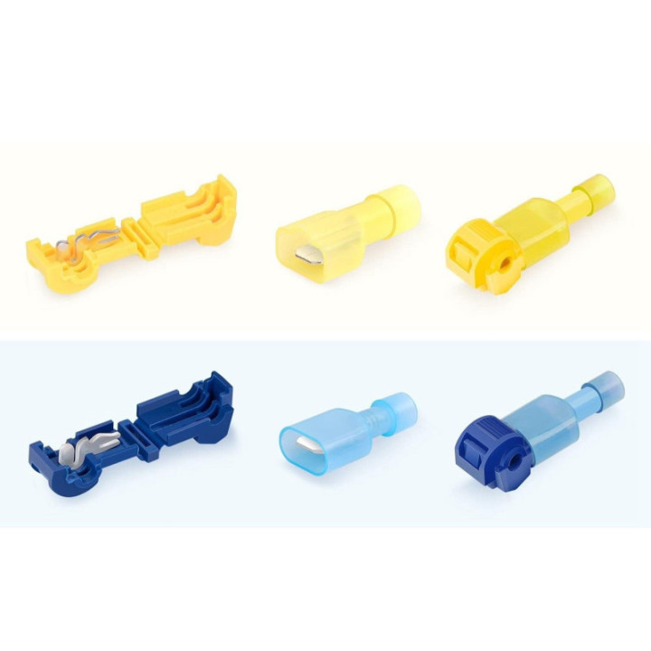 Conector con Terminal de Crimpado para Cable (2 Pares)