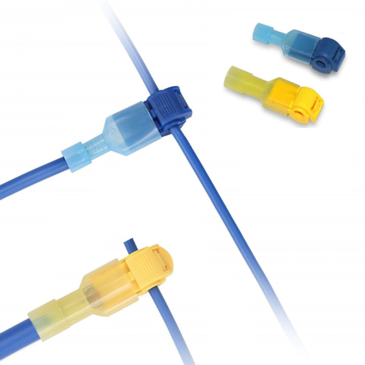 Conector con Terminal de Crimpado para Cable (2 Pares)