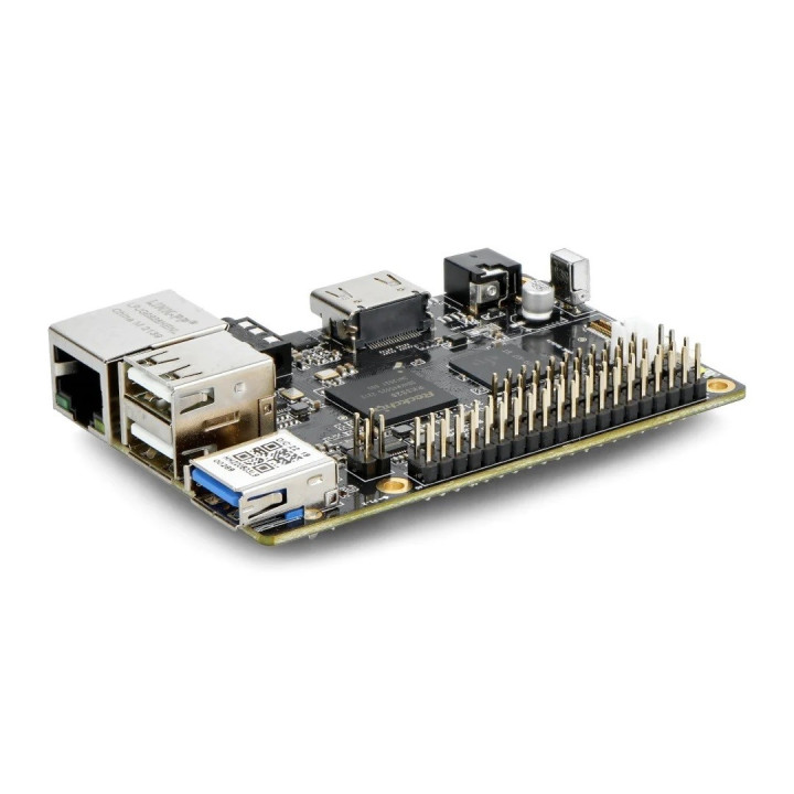 Pine64 ROCK64 con Rockchip RK3328 Cortex A53 Quad-Core 1.2GHz 4GB RAM