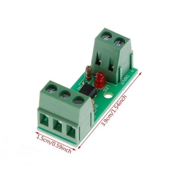 Modulo Optoacoplador PC817 1/2/4/8 Canales