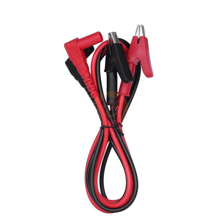 Cables de Prueba para Multimetro Banana-Lagartija 4mm
