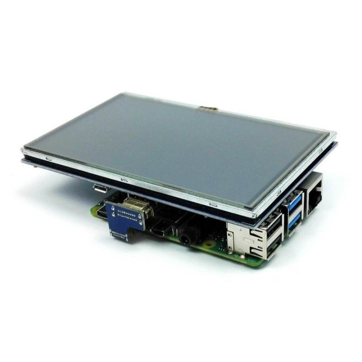 Pantalla Tactil LCD HDMI 5" para Raspberry Pi4