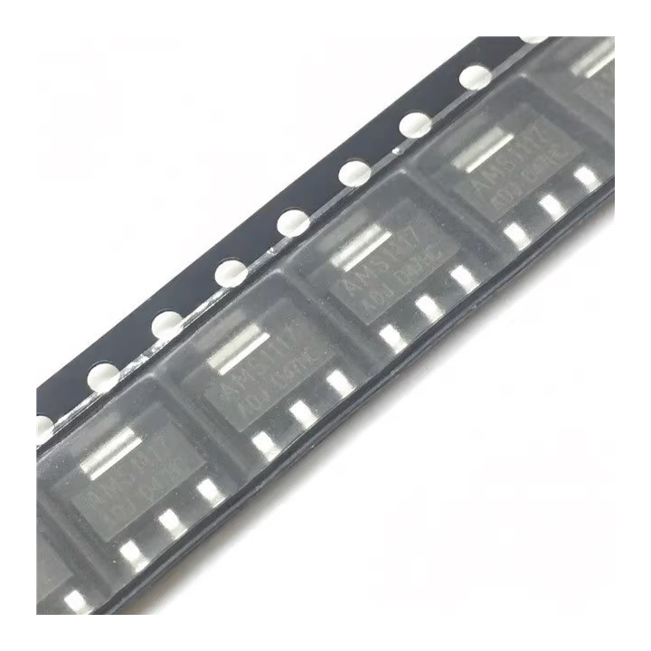 Regulador de voltaje AMS1117 SOT-223 (ADJ-1.2V-1.8V-3.3V-5.1V)