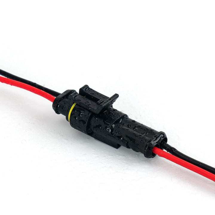 Conector Impermeable Hembra-Macho 2 / 3 /4 Pines