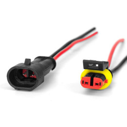 Conector Impermeable Hembra-Macho 2 / 3 /4 Pines