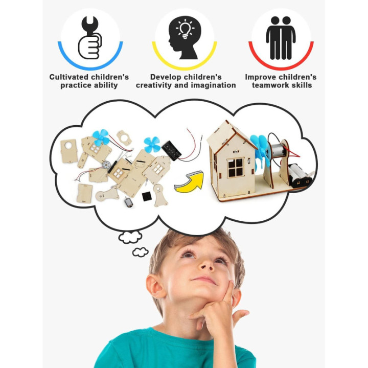 Proyectos de Experimentos de Ciencia STEM 4 en 1 (Kit)