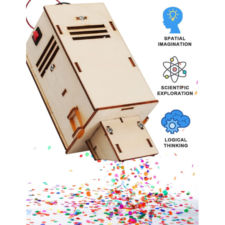 Proyectos de Experimentos de Ciencia STEM 4 en 1 (Kit)