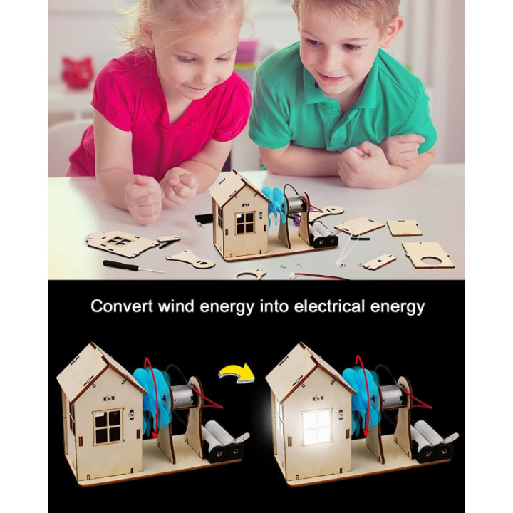 Proyectos de Experimentos de Ciencia STEM 4 en 1 (Kit)
