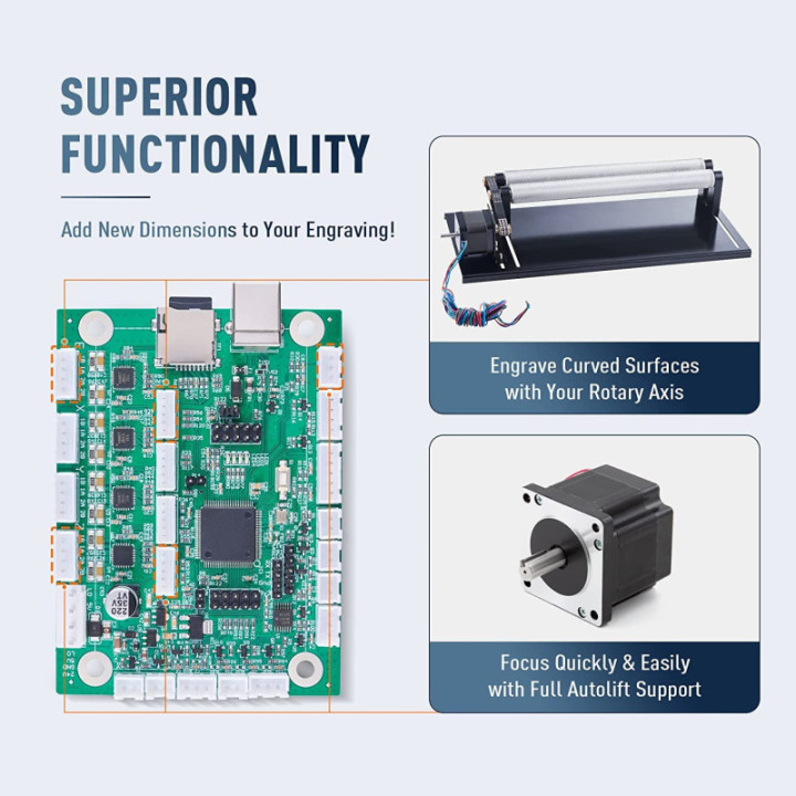 Tarjeta Madre OMTech para Grabadora y Cortadora Laser CO2 K40