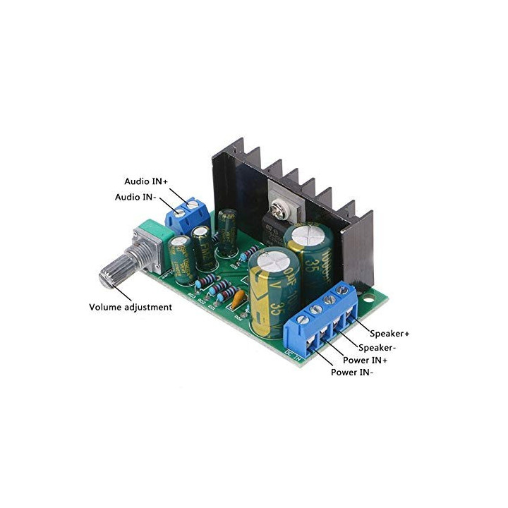 Tarjeta Amplificador de Audio Mono 5-120W TDA2050