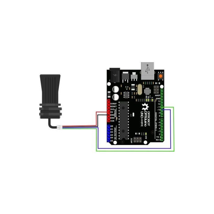 Sensor Ultrasonico A0121AU con puerto serial UART