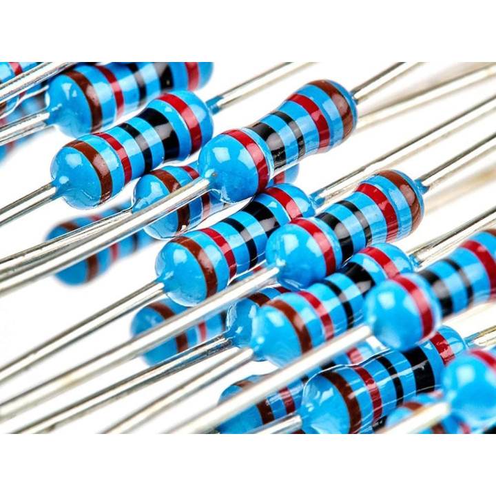Resistencias de Filamento de Carbon 1/4W 1 Valor (10 Unidades)